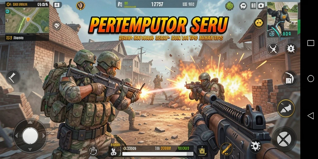Tampilan menarik dari gameplay seru di 2757.