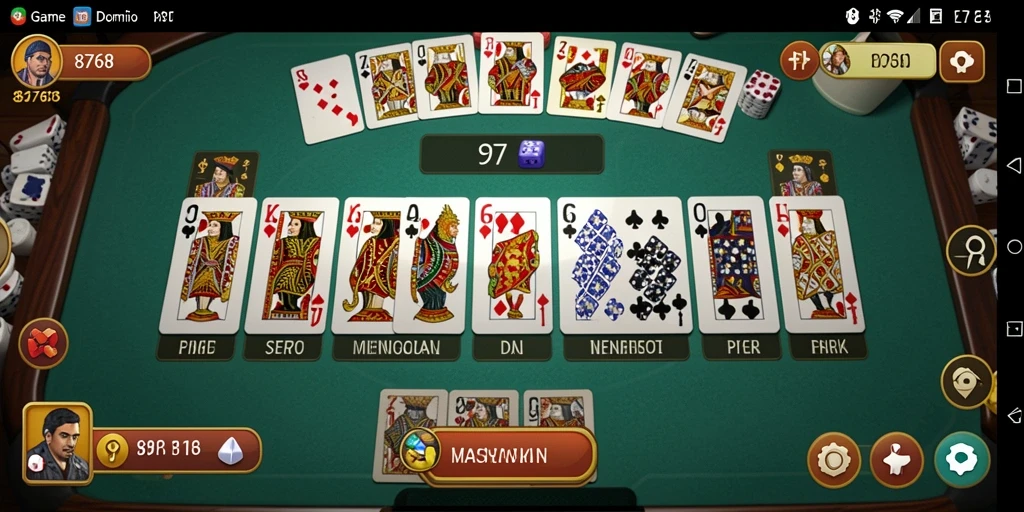 Gameplay menarik dari game Domino 8768 yang seru dan kompetitif.
