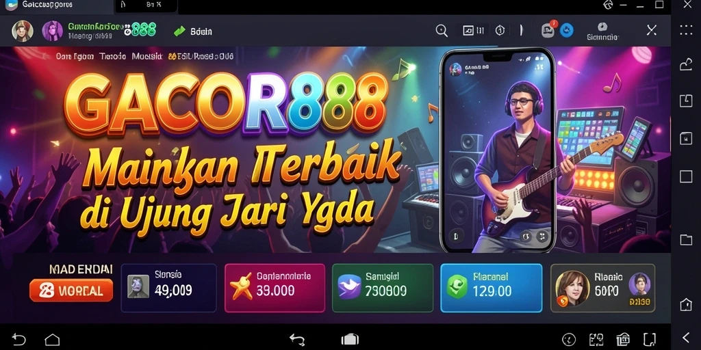 Screenshot GACOR88 menampilkan antarmuka interaktif yang menarik.