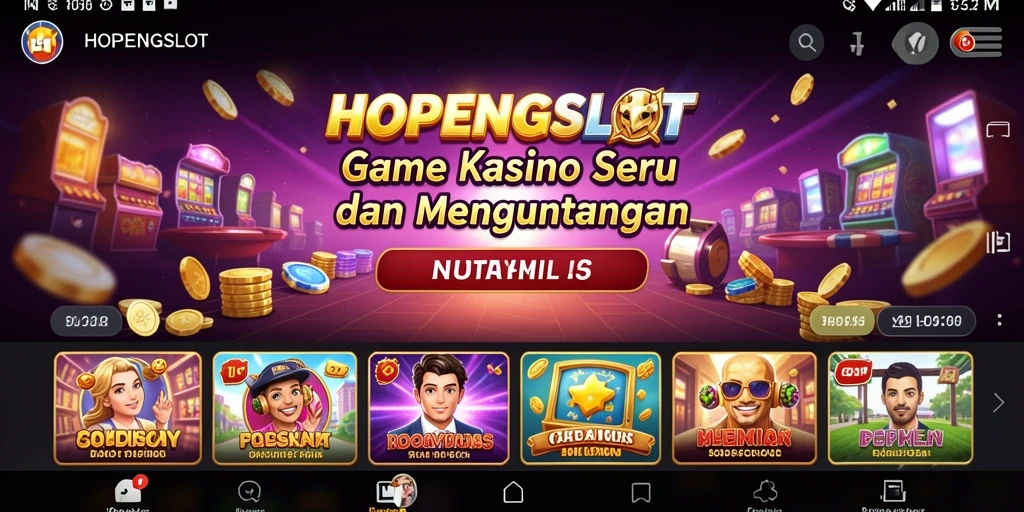 Tampilan menarik dari gameplay HOPENGSLOT yang mengasyikkan.