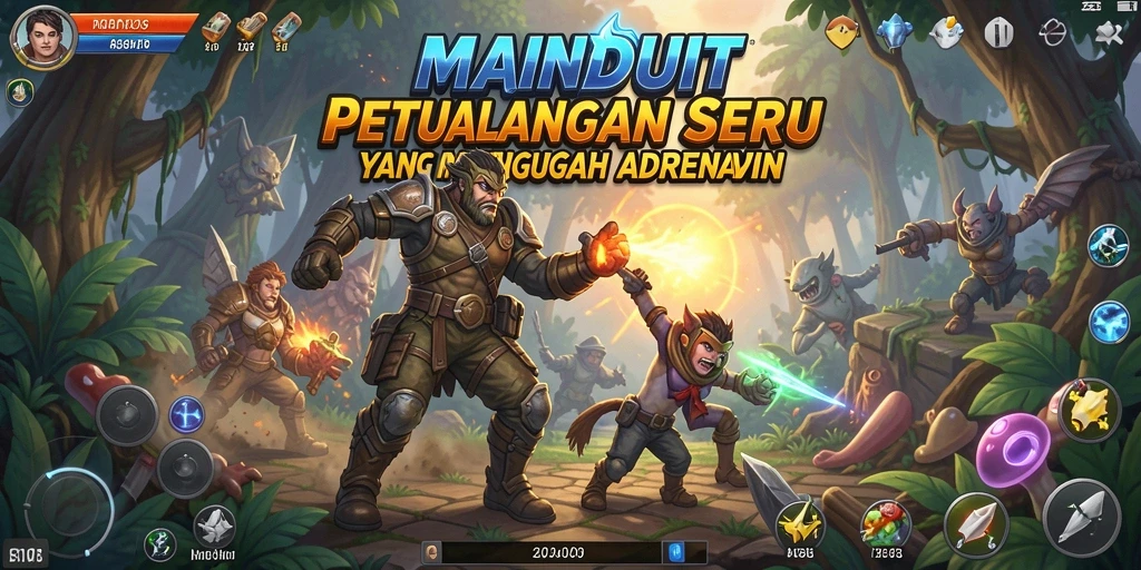 Tangkapan layar dari gameplay seru MAINDUIT yang memikat.
