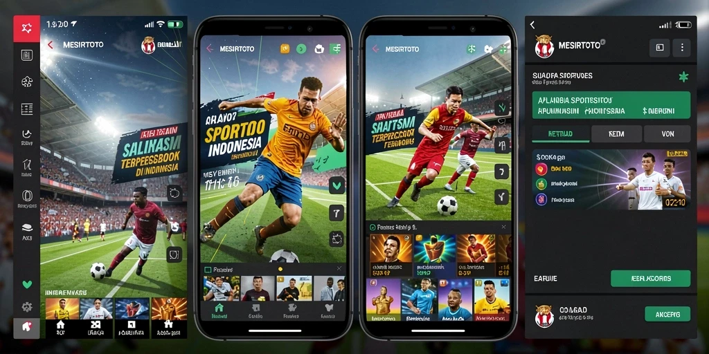 Tampilan gameplay aplikasi Sportsbook MESIRTOTO yang menarik.