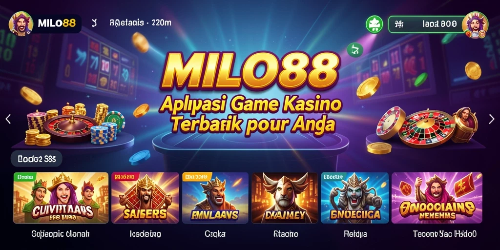 Tampilan gameplay seru dan menarik di MILO88.