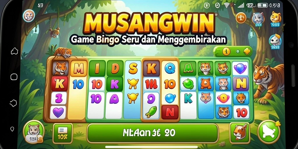 Tampilan gameplay MUSANGWIN yang penuh aksi dan seru.