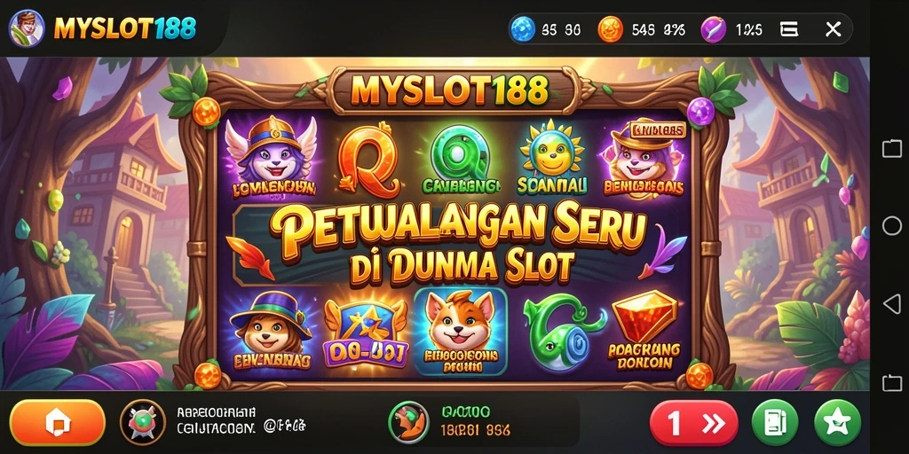 Tangkapan layar yang menunjukkan petualangan seru dalam MYSLOT188.