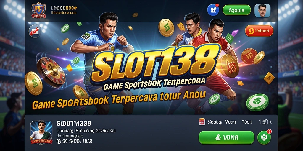 Tampilan gameplay menarik dari aplikasi Sportsbook SLOT138.