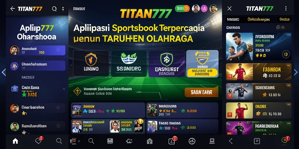 Tampilan yang menarik dari gameplay taruhan olahraga di TITAN777.