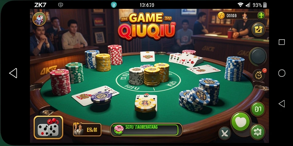 Tampilan gameplay ZK7 yang menegangkan dan mengasyikkan.